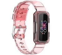 BBZ Inspire 3 Bracelet,Transparent Remplacement du Bracelet de Sport en Silicone Souple Compatible avec Fitbit Inspire 3 Activity Tracker