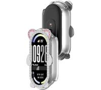 BBZ Little Bear single-row drilling and hollow-out PC + metal watch Coque Compatible avec Xiaomi 8 9 10