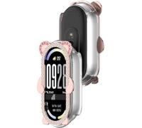 BBZ Little Bear single-row drilling and hollow-out PC + metal watch Coque Compatible avec Xiaomi 8 9 10