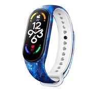 BBZ Mi Band 7 Bracelet,Bracelet de Remplacement en Silicone coloré Bracelet Bracelet Compatible avec Xiaomi Band 7