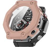 BBZ PC + Screen Tempered Film,Anti-Scratch All-Inclusive Watch Coque Compatible avec Amazfit T-Rex3