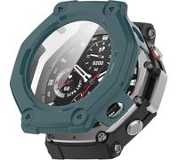 BBZ PC + Screen Tempered Film,Anti-Scratch All-Inclusive Watch Coque Compatible avec Amazfit T-Rex3