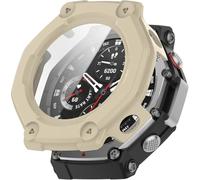 BBZ PC + Screen Tempered Film,Anti-Scratch All-Inclusive Watch Coque Compatible avec Amazfit T-Rex3