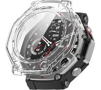 BBZ PC + Screen Tempered Film,Anti-Scratch All-Inclusive Watch Coque Compatible avec Amazfit T-Rex3