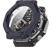 BBZ PC + Screen Tempered Film,Anti-Scratch All-Inclusive Watch Coque Compatible avec Amazfit T-Rex3