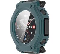 BBZ PC + Screen Tempered Film,Anti-Scratch All-Inclusive Watch Coque Compatible avec Amazfit T-Rex3 PRO 48MM