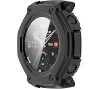 BBZ PC + Screen Tempered Film,Anti-Scratch All-Inclusive Watch Coque Compatible avec Amazfit T-Rex3 PRO 48MM