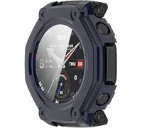 BBZ PC + Screen Tempered Film,Anti-Scratch All-Inclusive Watch Coque Compatible avec Amazfit T-Rex3 PRO 48MM