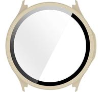 BBZ PC + Screen Tempered Film,Anti-Scratch All-Inclusive Watch Coque Compatible avec OPPO Watch S