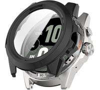 BBZ pour Atlas Coque,PC + Screen Tempered Film,Anti-Scratch All-Inclusive Watch Case Compatible avec Ticwatch Atlas
