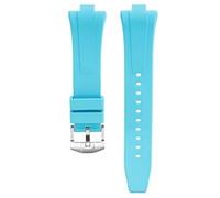 BBZ pour NJ0158 Bracelet,9MM quickfit FKM rubber Strap Compatible avec CITIZEN NJ0150 0151 0158