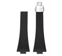 BBZ pour PRX Bracelet,12mm Men Replacement Straps Compatible avec Tissot PRX,Quick Release FKM Strap Compatible avec Tissot PRX Watch Series