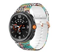 BBZ Quick Release silicone watch band strap compatible avec galaxy watch 8