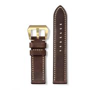 BBZ quick release watch strap en cuir Replacement Bracelet,Oil-Tanned Replacement en cuir Strap pour Men and Women, Band Width 20MM 22MM 24MM 26MM
