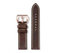 BBZ quick release watch strap en cuir Replacement Bracelet,Oil-Tanned Replacement en cuir Strap pour Men and Women, Band Width 20MM 22MM 24MM 26MM