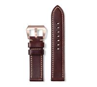 BBZ quick release watch strap en cuir Replacement Bracelet,Oil-Tanned Replacement en cuir Strap pour Men and Women, Band Width 20MM 22MM 24MM 26MM