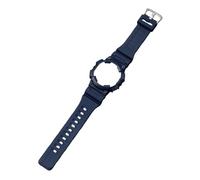 BBZ Replacement Band Compatible avec Casio W-735H AEQ110BW AEQ110W AQS-800W AQ-S810W Men's Watch Bracelet Resin Wristband With Metal buckle