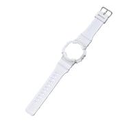 BBZ Replacement Band Compatible avec Casio W-735H AEQ110BW AEQ110W AQS-800W AQ-S810W Men's Watch Bracelet Resin Wristband With Metal buckle