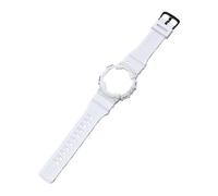 BBZ Replacement Band Compatible avec Casio W-735H AEQ110BW AEQ110W AQS-800W AQ-S810W Men's Watch Bracelet Resin Wristband With Metal buckle