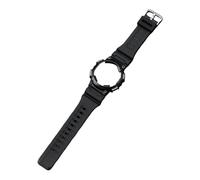 BBZ Replacement Band Compatible avec Casio W-735H AEQ110BW AEQ110W AQS-800W AQ-S810W Men's Watch Bracelet Resin Wristband With Metal buckle