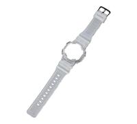 BBZ Replacement Band Compatible avec Casio W-735H AEQ110BW AEQ110W AQS-800W AQ-S810W Men's Watch Bracelet Resin Wristband With Metal buckle