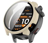 BBZ Scratch-Resist Protective Bumper PC Plating Pouch Shatter-resistant Sleeve Band Cover Shell Coque Compatible avec HAYLOU Watch 4S