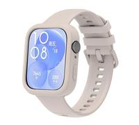 BBZ Silicone Protective Case Cover Shell Skin + replacement band 2in 1 Compatible with Huawei FIT3