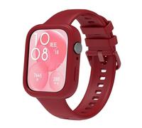 BBZ Silicone Protective Case Cover Shell Skin + replacement band 2in 1 Compatible with Huawei FIT3