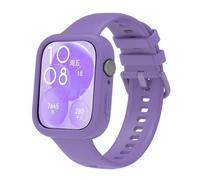 BBZ Silicone Protective Case Cover Shell Skin + replacement band 2in 1 Compatible with Huawei FIT3