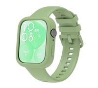 BBZ Silicone Protective Case Cover Shell Skin + replacement band 2in 1 Compatible with Huawei FIT3