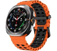 BBZ Silicone Straps pour Galaxy Watch Ultra Strap 47mm Men/Women,No Gap Soft Breathable Sport Band Compatible avec Samsung Watch Ultra Straps 47mm Armband