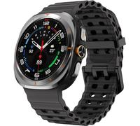 BBZ Silicone Straps pour Galaxy Watch Ultra Strap 47mm Men/Women,No Gap Soft Breathable Sport Band Compatible avec Samsung Watch Ultra Straps 47mm Armband
