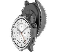 BBZ Single-row drilling and hollow-out PC + metal watch Coque Compatible avec Xiaom Watch 5