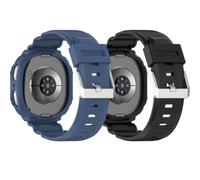 BBZ Soft Silicone Sport Bracelet Compatibles avec Samsung Galaxy Watch 8/9 40mm 44mm