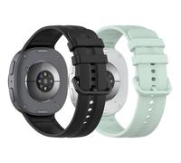 BBZ Soft Silicone Sport Bracelet Compatibles avec Samsung Galaxy Watch 8/9 40mm 44mm/Galaxy watch8 classic 46MM