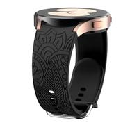 BBZ Straps Compatible Avec Galaxy Watch 6 40mm 44mm/6 Classic 43mm 47mm, Quickfit Silicone Pour Galaxy Watch 5/5 Pro/4/4 Classic