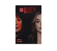 BBZL Killing Eve TV Series Poster Art décoratif sur toile pour chambre à coucher, salon, 30 x 45 cm