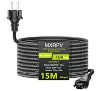 BC-05 Câble vers fiche Schuko AC, câble de connexion 2/3/5/10/15 mètres pour série de microonduleurs HMS