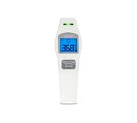 Alecto Thermomètre frontal BC-37 infrarouge haute précision mémorisation de 20 mesures blanc