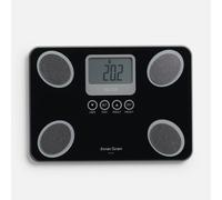 Bc-731 Moniteur De Composition Corporelle Compact En Verre À Innerscan Écran Lcd Facile À Lire 10 Mesures Noir
