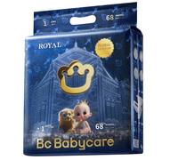BC BABY CARE Royal Couches taille 1 / 2 à 5 kg - 68 pièces