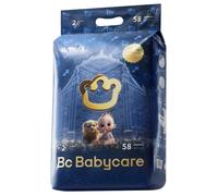 BC BABY CARE Royal Couches taille 2 / 4 à 8 kg - 58 pièces