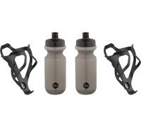 bc basic Set de Porte-Bidons Distributeur de Carburant avec Bidons de 600 ml noir 600 ml