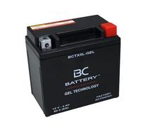 BC BATTERY 12V 4Ah GEL Batterie moto BCTX5L-GEL moto & scooter, sans entretien scellée préchargée similaire à YTX5L-BS