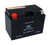 BC BATTERY Batterie de démarrage pour moto avec GEL 12V 11Ah BCTZ12S-GEL Moto&Scooter, sans entretien, scellée, préchargée, similaire à YTZ12S