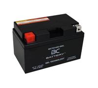BC BATTERY Batterie de démarrage pour moto avec GEL 12V 8.6Ah BCTZ10S-GEL Moto&Scooter, sans entretien, scellée, préchargée, similaire à YTZ10S