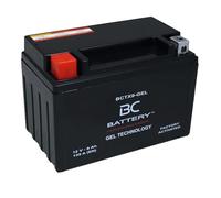BC BATTERY Batterie de démarrage pour moto avec GEL 12V 8Ah BCTX9-GEL Motorcycle&Scooter, sans entretien, scellée, préchargée, similaire à YTX9-BS