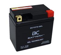 BC BATTERY Batterie de moto avec 12V 6Ah GEL BCTZ7S-GEL moto&scooter, sans entretien scellée préchargée similaire à YTZ7S