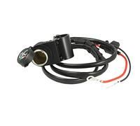 BC Battery Controller 710-P12A Prise Allume Cigare Étanche avec Support au Guidon pour Moto, 12 V- Standard, Black