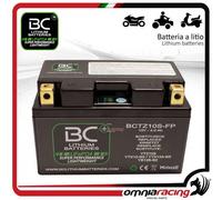 BC Lithium Batteries BCTZ10S-FP Batterie Moto au Lithium Fer Phosphate LiFePO4, Black